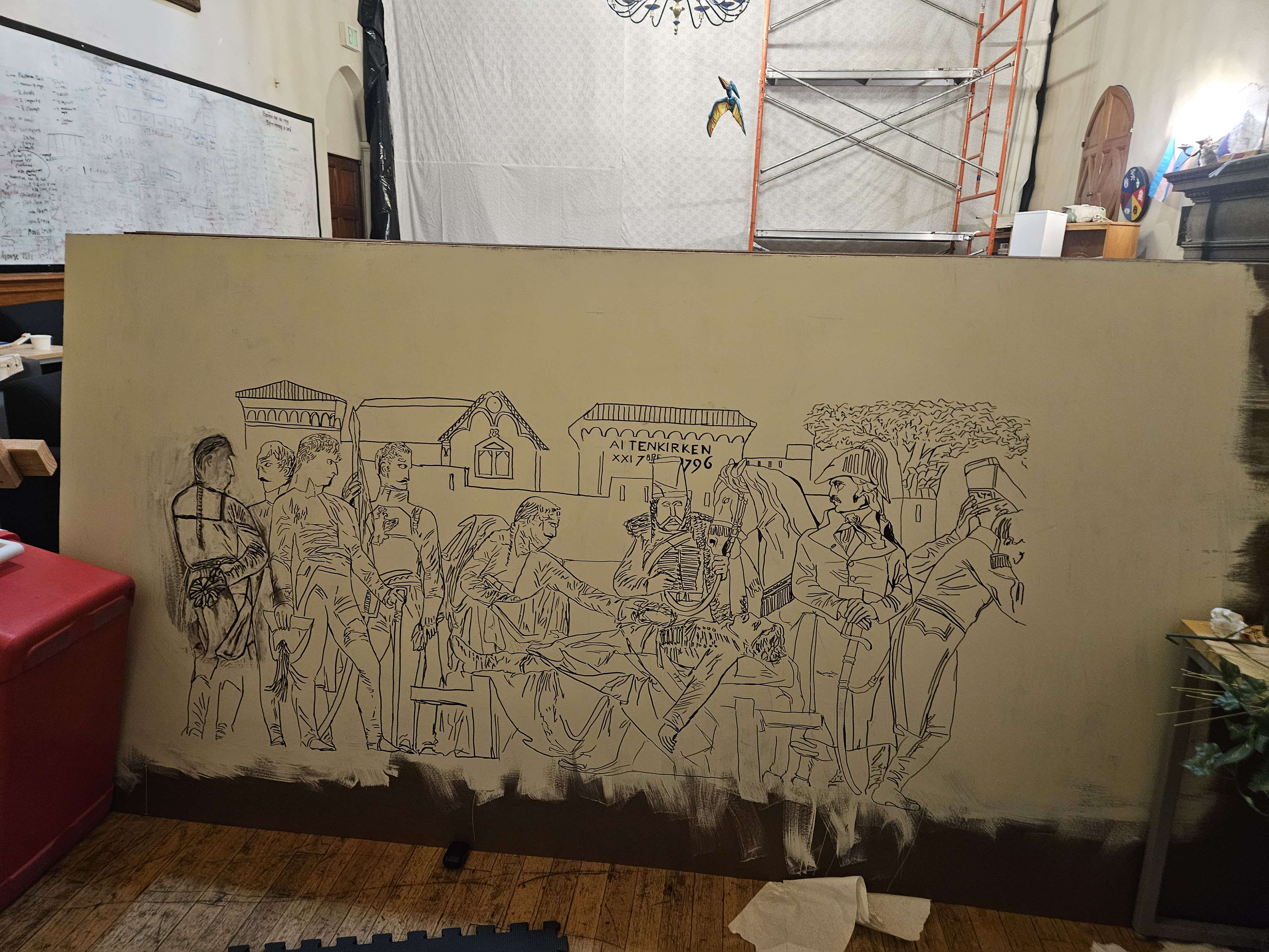 beatiful sketches from sylvia, andrea, gracy, and others